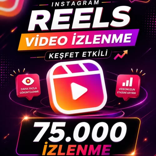  Instagram 75.000 izlenme